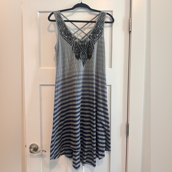Prana Dresses & Skirts - Prana Asymmetrical Sundress gray ombré, size medium